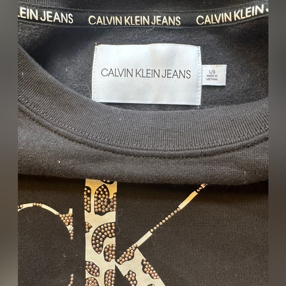 Calvin Klein Crewneck Sweater, Size L - Picture 2 of 2